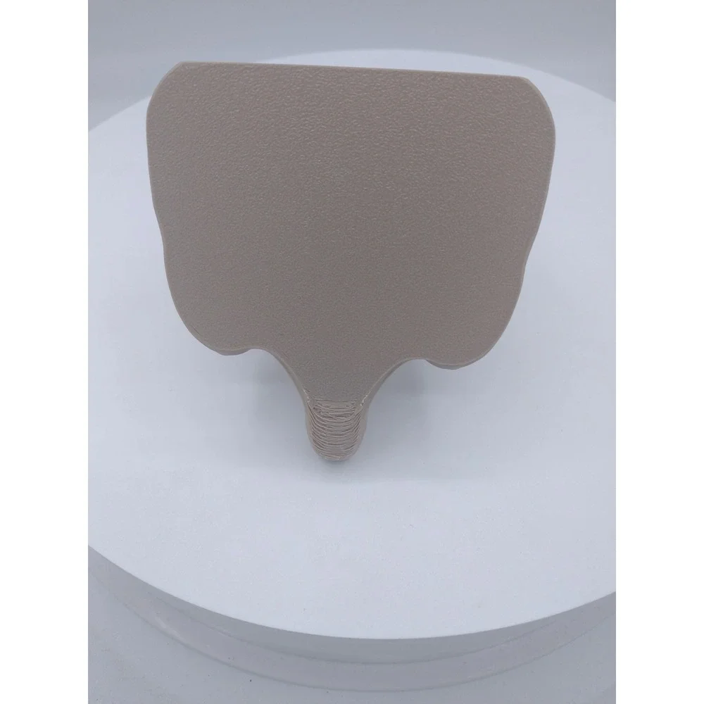 3D Printed Animal Skull Jewelry Holder Pronghorn Ring Display Tan Organizer